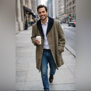 VTG 1950’s Wool peacoat USA North Dakota